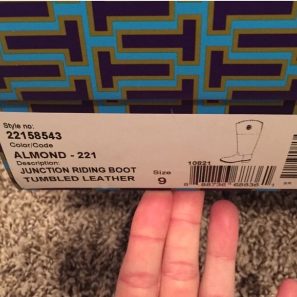 Authentic Tory Burch Riding Boots - Picture 2 of 2